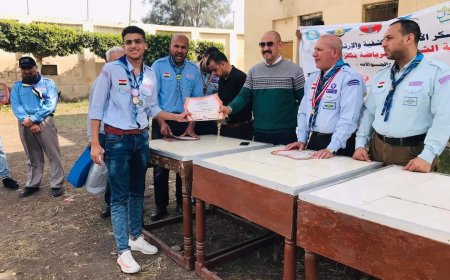 فاعليات المهرجان الكشفي السنوي لعشائر الجوالة والجوالات بشباب بيلا بكفرالشيخ