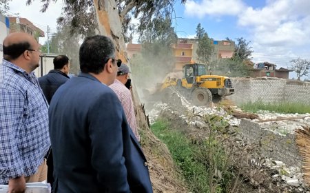 محافظ كفر الشيخ: تنفيذ 12 قرار إزالة بفوه على مساحة 1251 م2 ضمن الموجة الـ 21