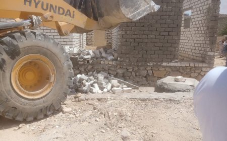 محافظ مطروح.. تنفيذ ٨ قرارات ازالة لتعديات على مساحة ١٠١٠م٢ بالمحافظة