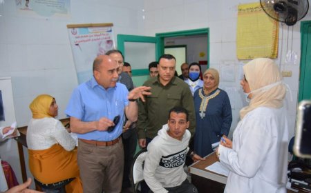 محافظ الدقهلية يكلف نائب المحافظ بالمتابعة الميدانية لأعمال القوافل الطبية والبيطرية والارشاد الزراعي بقرية الشوامي