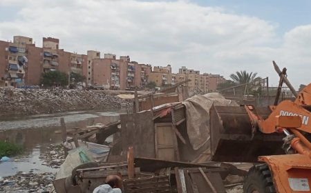 مراكز محافظة المنيا تواصل تنفيذ "الموجة 21 "لإزالة التعديات على أراضي الدولة وإزالة 12 حالة تعدى بمركز ديرمواس