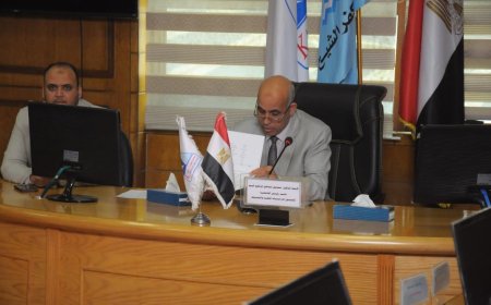 جامعة كفر الشيخ تعقد اجتماع مع محرري مواقع كليات وقطاعات الجامعة لتطوير مواقعها الالكترونية