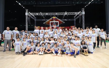 بحضور أليو ديانج.. NBA Egypt يقيم ورشة عمل للناشئين والناشئات في صالة حسن مصطفى