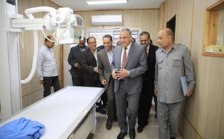 محافظ سوهاج يفتتح مجمع "العاشر من رمضان" للتأمين الصحي 