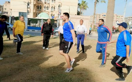 شباب كفر الشيخ تدعو جميع الأعمار لمشاركة فاعليات  برنامج «تنشيط الرياضة بالأحياء السكنية»