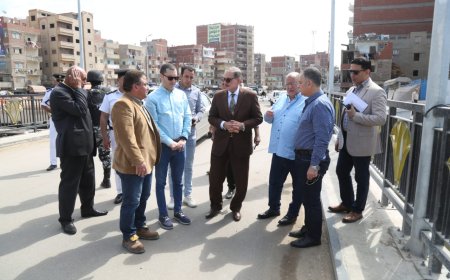 محافظ كفر الشيخ يتفقد المشروعات الخدمية ورصف وتوسعة الطرق للقضاء على التكدس المروري بالعاصمة 