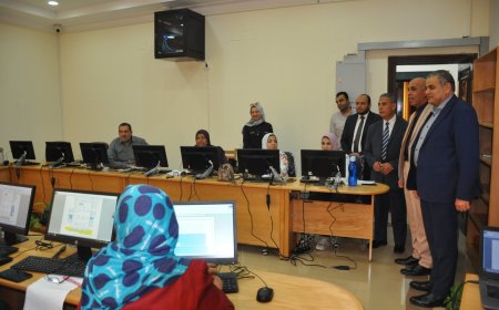 جامعة كفر الشيخ تنظم دورة تاهيليه للعاملين بقطاع الدراسات العليا بكليات الجامعة