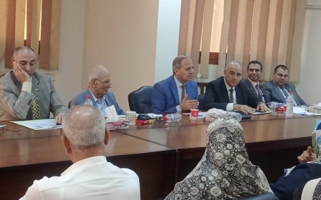 وكيل تعليم كفر الشيخ يترأس لجنة الوظائف الاشرافية لإدارة دسوق التعليمية 