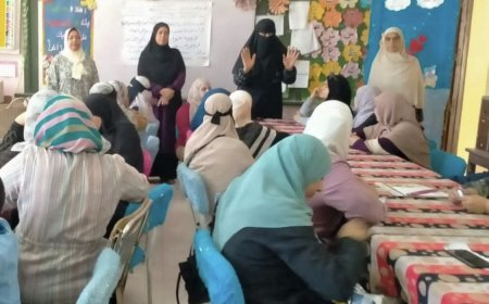 تغيير العادات الإستهلاكية محور ندوة "إدارة المنزل بأقل التكاليف" بشباب بلطيم بكفرالشيخ 