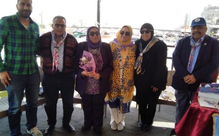 عائلة المرحوم القائد جمال خشبه فى اللقاء الأول لأعضاء منتدي الامير يوسف دندن بمصر