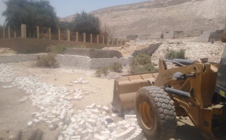 إزالة 15 حالة تعدي على أراضي أملاك دولة بمركزي أسيوط والقوصية ضمن المرحلة الأولى من الموجة 21 للازالات باسيوط