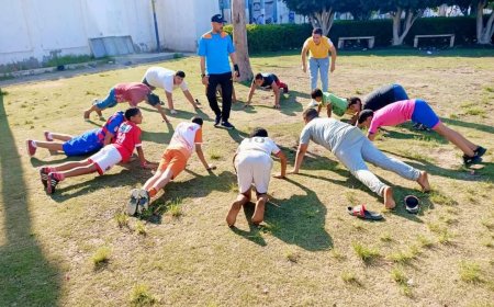 ممارسة الرياضة في الحدائق و المتنزهات العامة بكفر الشيخ