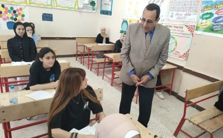 9243طالب وطالبه يؤدون إمتحانات الشهاده الإعداديه بشمال سيناء