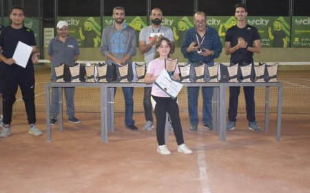 التألق مستمر .. أبطال سيتي كلوب في التنس الأرضي يواصلون حصد المراكز الأولي ببطولات الجمهورية 