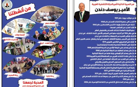 تدشين كتيب تعريفي لأنشطة منتدي الامير يوسف دندن