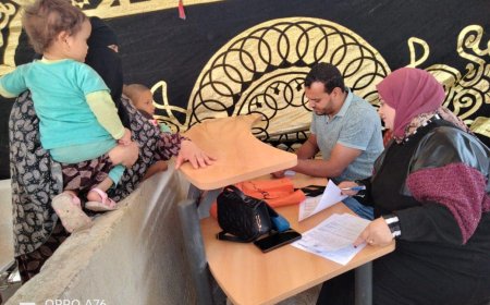 تقديم الخدمات الطبية لـ 1526 بقافلة حياة كريمة بقرية بقلين بكفرالشيخ