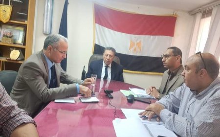 محافظ البحيرة يتابع سير امتحانات نهاية العام الدراسي للشهادة الاعدادية