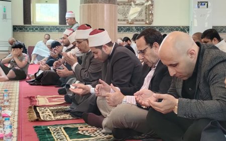 شوشه:يشيد بدور الدوله بشمال سيناءأثناء تأديه صلاه الجمعه