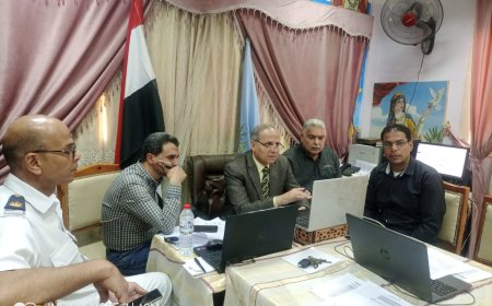 محافظ كفر الشيخ يتابع الامتحانات و غرفة العمليات لم تتلق أي شكاوى