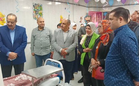 افتتاح وحدة غسيل الكلى للأطفال بمستشفى دسوق العام لخمة 18 طفل مريض يومياً بكفرالشيخ  