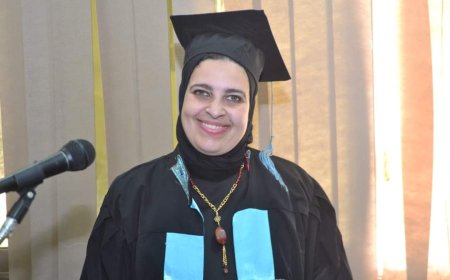 لمياء شافعي تحصل على شهادة الدكتوراة