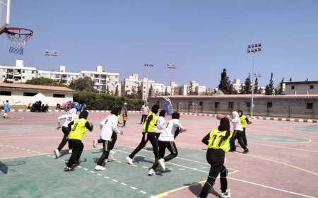 سلة كفر الشيخ تفوز على بورسعيد فى منافسات دور الـ 8 من دوري كرة السلة للصم بنات 