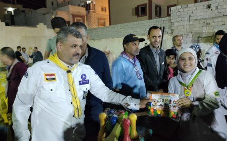 لأول مره إنطلاق مهرجان الأسمار لجمعيات الكشافه الأربعة بالعريش