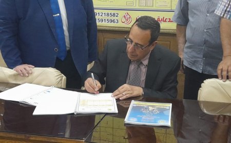 22طالبه وطالبه يحصلون علي الدرجات النهائيه بالصف الثالث الإعدادي