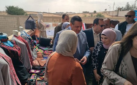 وزيري التنميه والتخطيط يطلق مبادره تعليم السجاد اليدوي من خلال وحده أيادي مصر