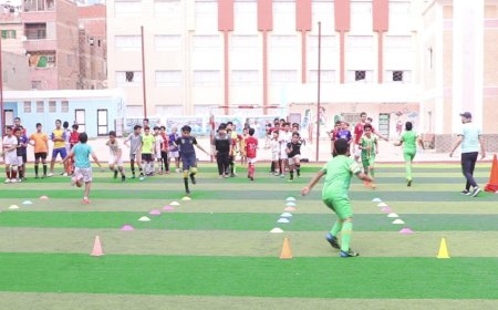 محافظ كفر الشيخ يشيد بالتجربة وكيل تعليم كفر الشيخ يتفقد الأكاديمية الرياضية للأطفال بمدرسة هدى شعراوي ويشيد بحضور أولياء الأمور