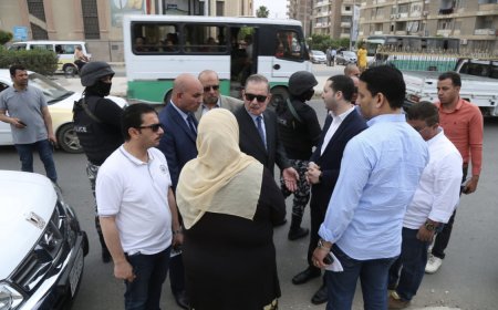 محافظ كفر الشيخ يتفقد المشروعات الخدمية وتوسعة الطرق ورصفها