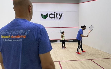 لأول مرة في الدلتا.. إطلاق أكاديمية سيتي كلوب للاسكواش في طنطا 
