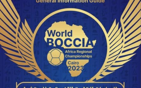 الاتحاد المصري لرياضات اللاعبين ذوي الشلل الدماغي يعلن عن شعار بطولة إفريقيا للبوتشا