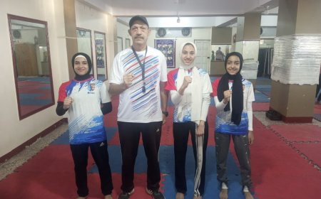 رياضة كفر الشيخ تعلن إنضمام 3 لاعبات لمعسكر منتخب مصر للتايكوندو من أبناء المشروع القومي للموهبة