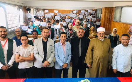 مؤسسه الشجره تختتم فاعليات مشروع مستقبل أزرق