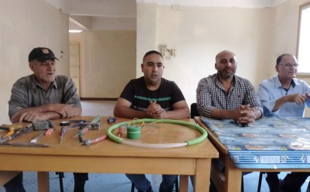 ورشة تدريبية ضمن البرنامج البيئى التطوعى بمراكز شباب سيدى سالم بكفرالشيخ