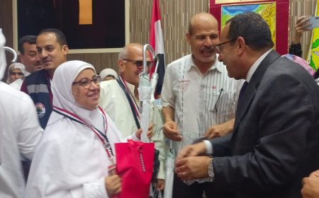 شوشه يودع حجاج قرعه الجمعيات الأهلية