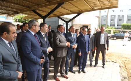 محافظ كفر الشيخ يستقبل 3 وزراء بتدشين  وضع حجر الأساس منطقة لوجستية تجارية وتفقد المركز التكنولوجي