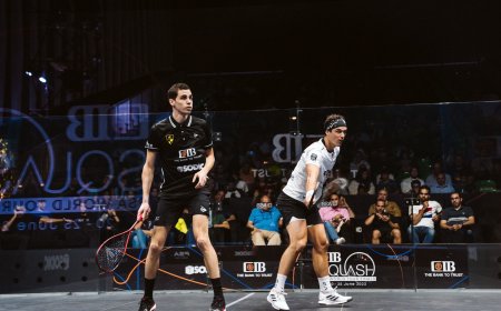 منافسة قوية بمباريات اليوم الأول لبطولة العظماء الثمانية للإسكواش 2023