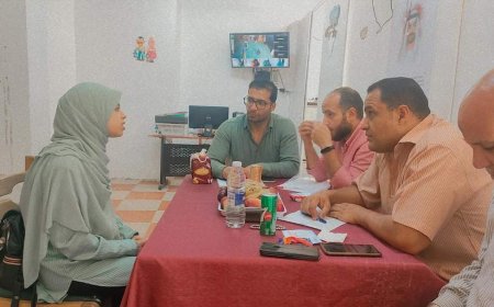 رياضة كفر الشيخ تشهد إنعقاد المقابلات الشخصية لإختيار فريق عمل مركز التخاطب بشباب قبريط  