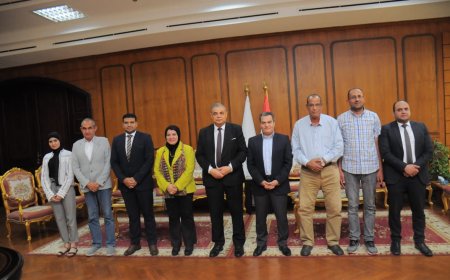 جامعة كفر الشيخ تستعد للمشاركة فى جائزة التميز الحكومي