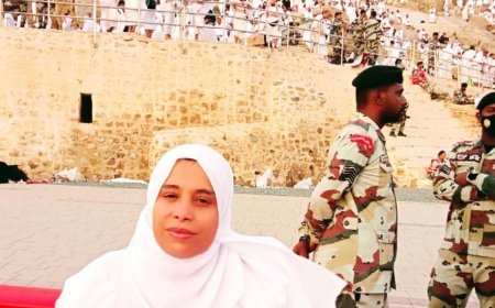 ألف مبروك  للزميله  إيمى خليفه  على إتمام فريضة الحج