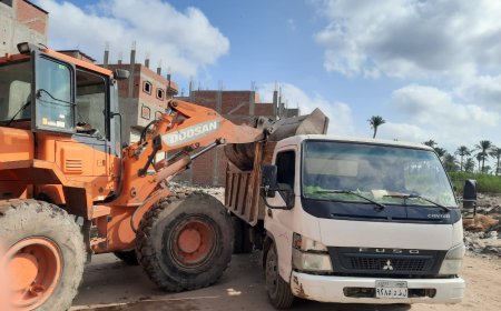 محافظ كفر الشيخ: حملات نظافة وإزالة الإشغالات ورفع 2230 طن مخلفات ب14 مركز ومدينة