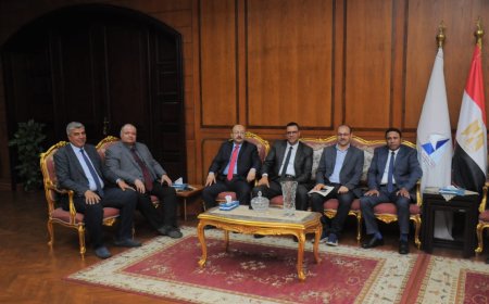 جامعة كفر الشيخ تستقبل لجنة قطاع علوم الحاسب والمعلوماتية بالمجلس الأعلى للجامعات