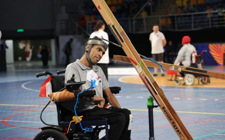 عبدالرحمن سعد يحصد الفضية الأولي.. ويرفع رصيد  مصر ل4 ميداليات بالبطولة الأفريقية للبوتشا