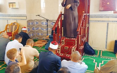 افتتاح مسجد بقرية الملاحة على مساحة 235 متر بتكلفة 3 ملايين جنيه بالجهود الذاتية بكفرالشيخ