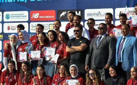 بـ7ميداليات متنوعة.. سيطرة مصرية على منصات التتويج ببطولة العالم للخماسي الحديث شباب