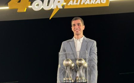 وادى دجلة يكرم "علي فرج" لإنجازاته في الإسكواش بموسم 2023