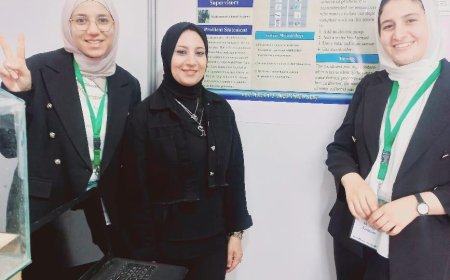 محافظ كفر الشيخ يهنئ طالبتين حصلتا على المركز الأول عن مشروع تحلية المياه بالطاقة الشمسية  