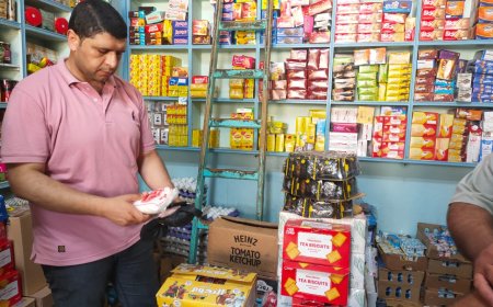 حملات تموينية ونظافة وأعمال تطوير بالبرلس وضبط 115 كم سلع غذائية و285 علبة سجائر بكفرالشيخ 